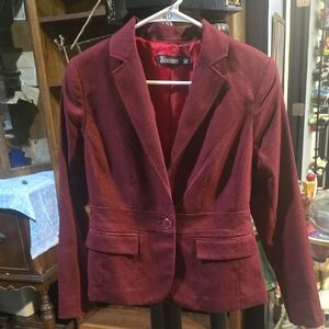7th Avenue Women’s Red  Blazer